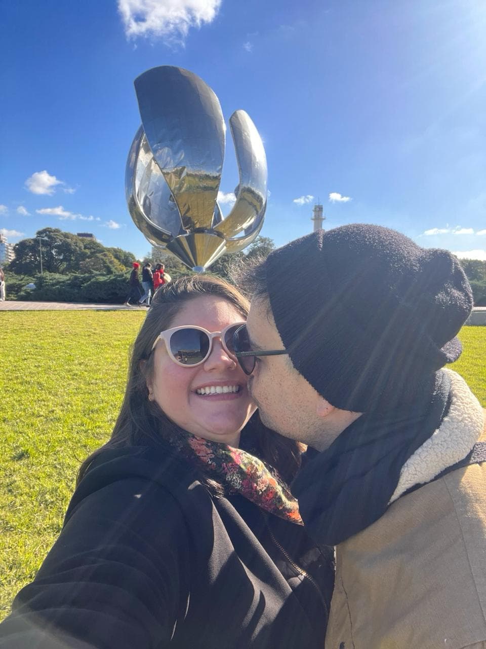 Nós dois juntos na Argentina outra vez